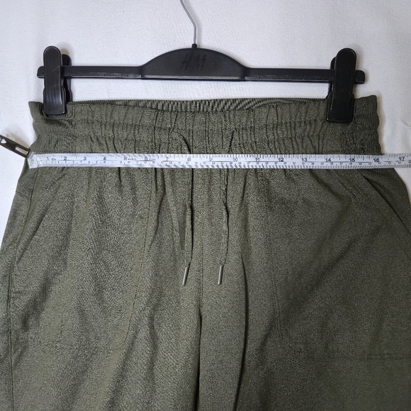 North Face Ladies Pants With Leg Pull Adjustment Olive Size M - Picture 10 of 11